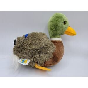 Vintage Dakin Nature Babies Duck Milord Mallard Plush 1982 Stuffed Animal